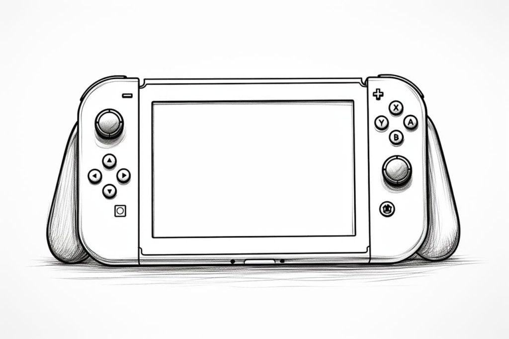 How to Draw a Nintendo Switch Yonderoo