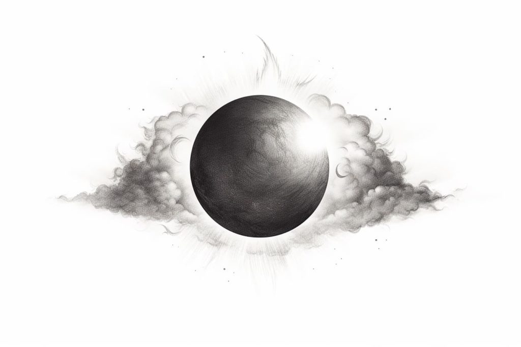 How To Draw An Eclipse Yonderoo