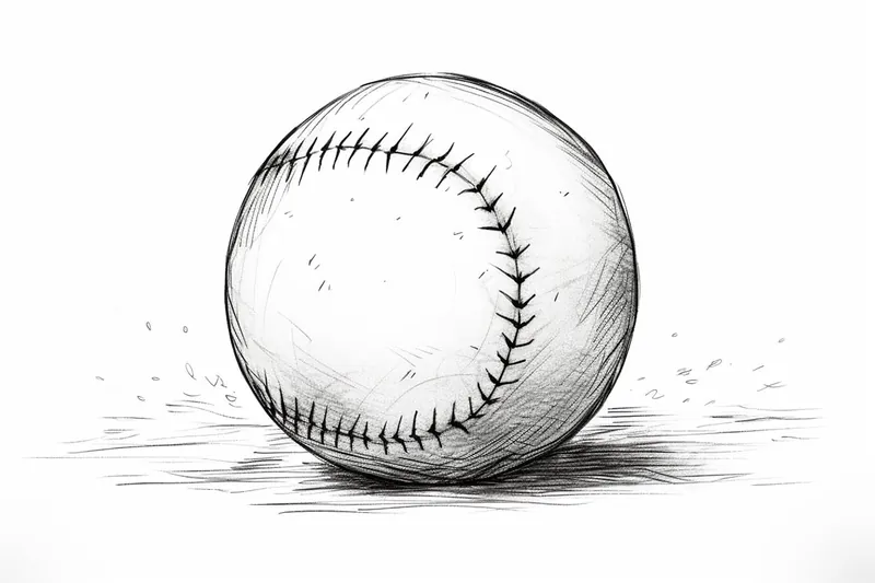 baseball drawing