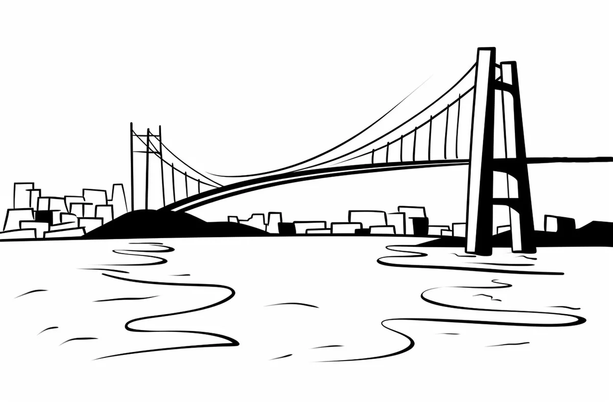 How to Draw a Bridge in 6 Simple Steps