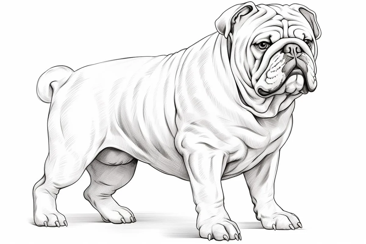 How to Draw a Bulldog A Step by Step Guide
