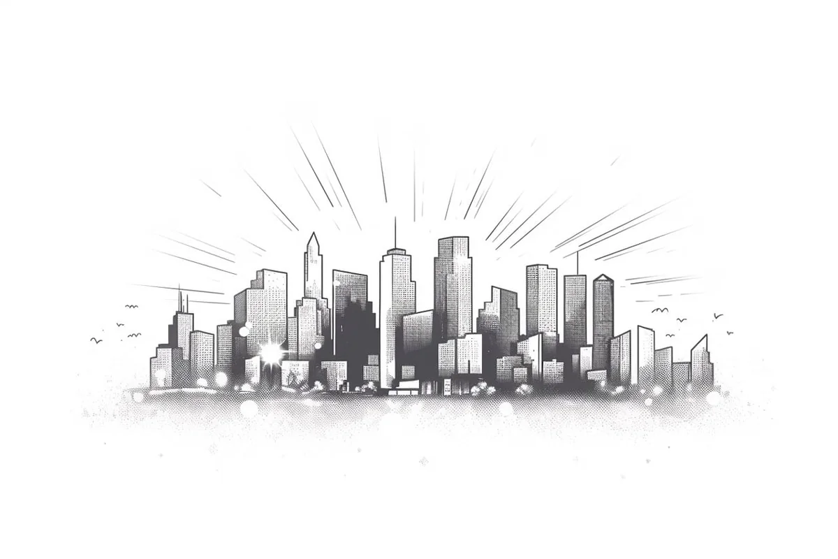 How to Draw a City Sunset in 8 Easy Steps