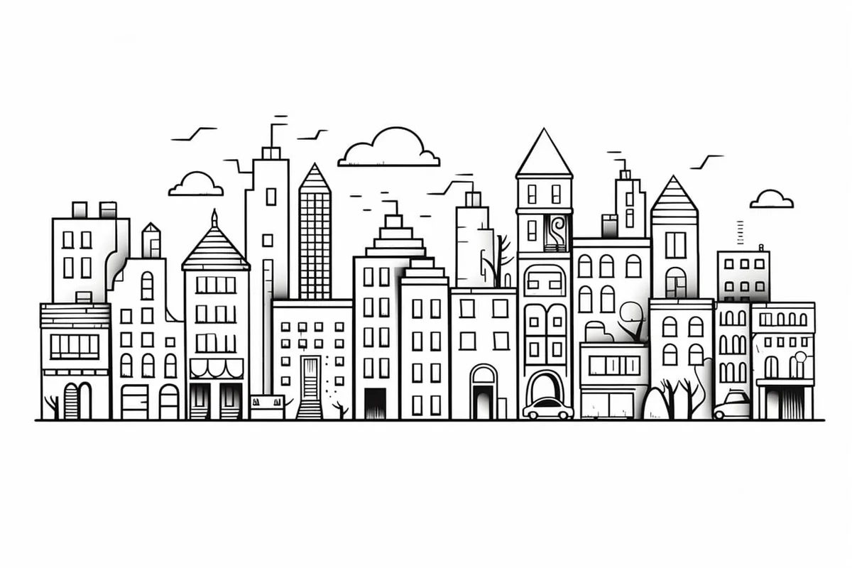 How to Draw a Cityscape in 8 Easy Steps