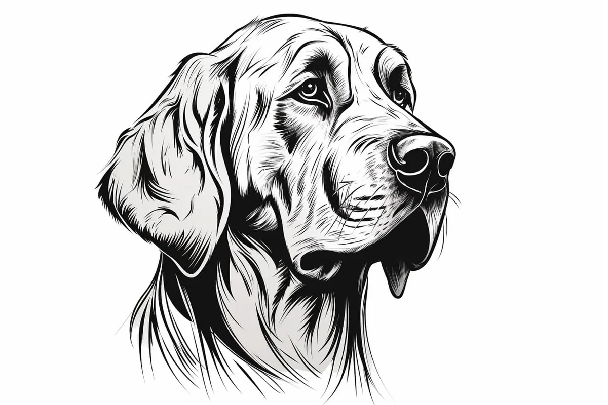 How to Draw a Dog Head