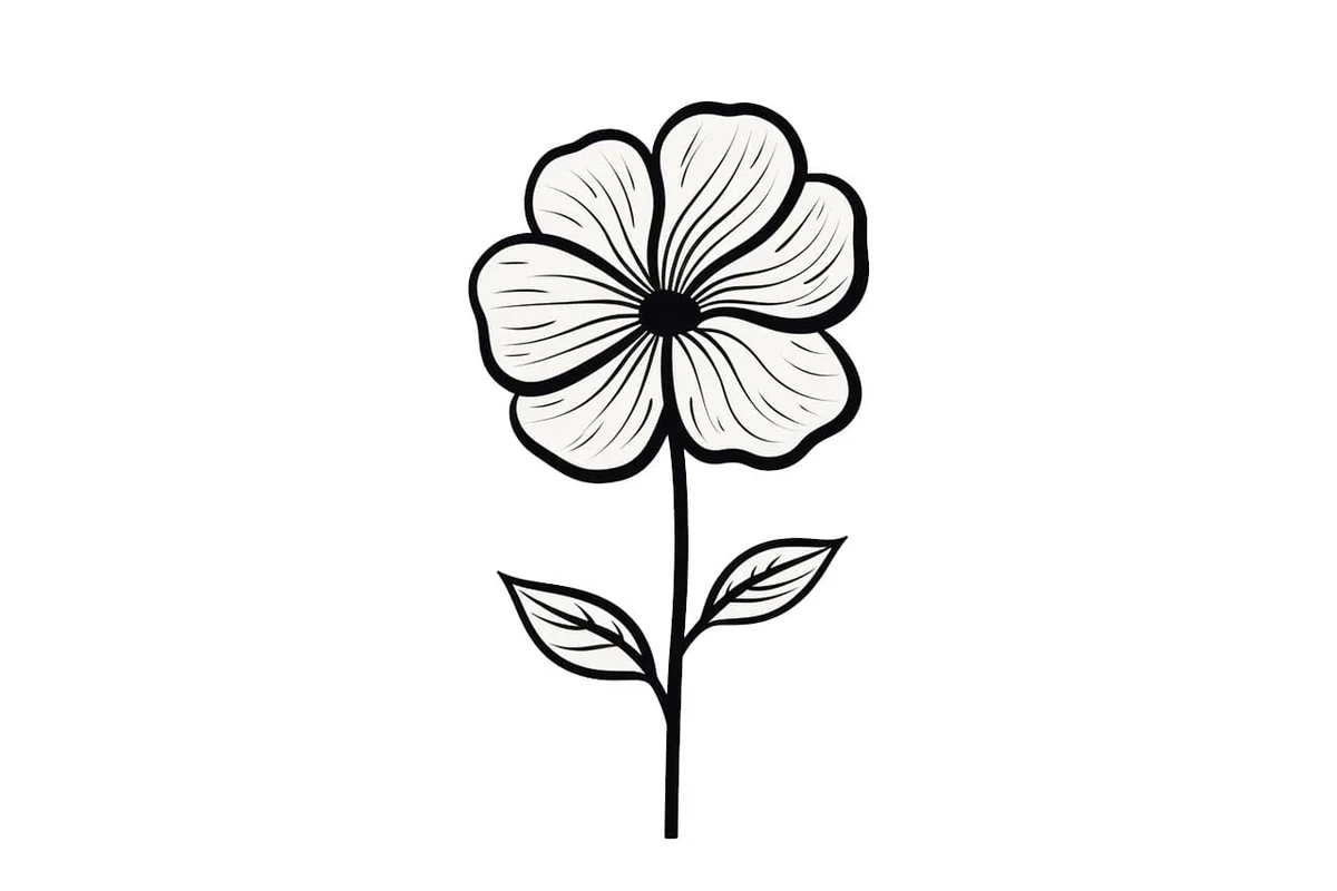 How to Draw a Flower in 5 Easy Steps