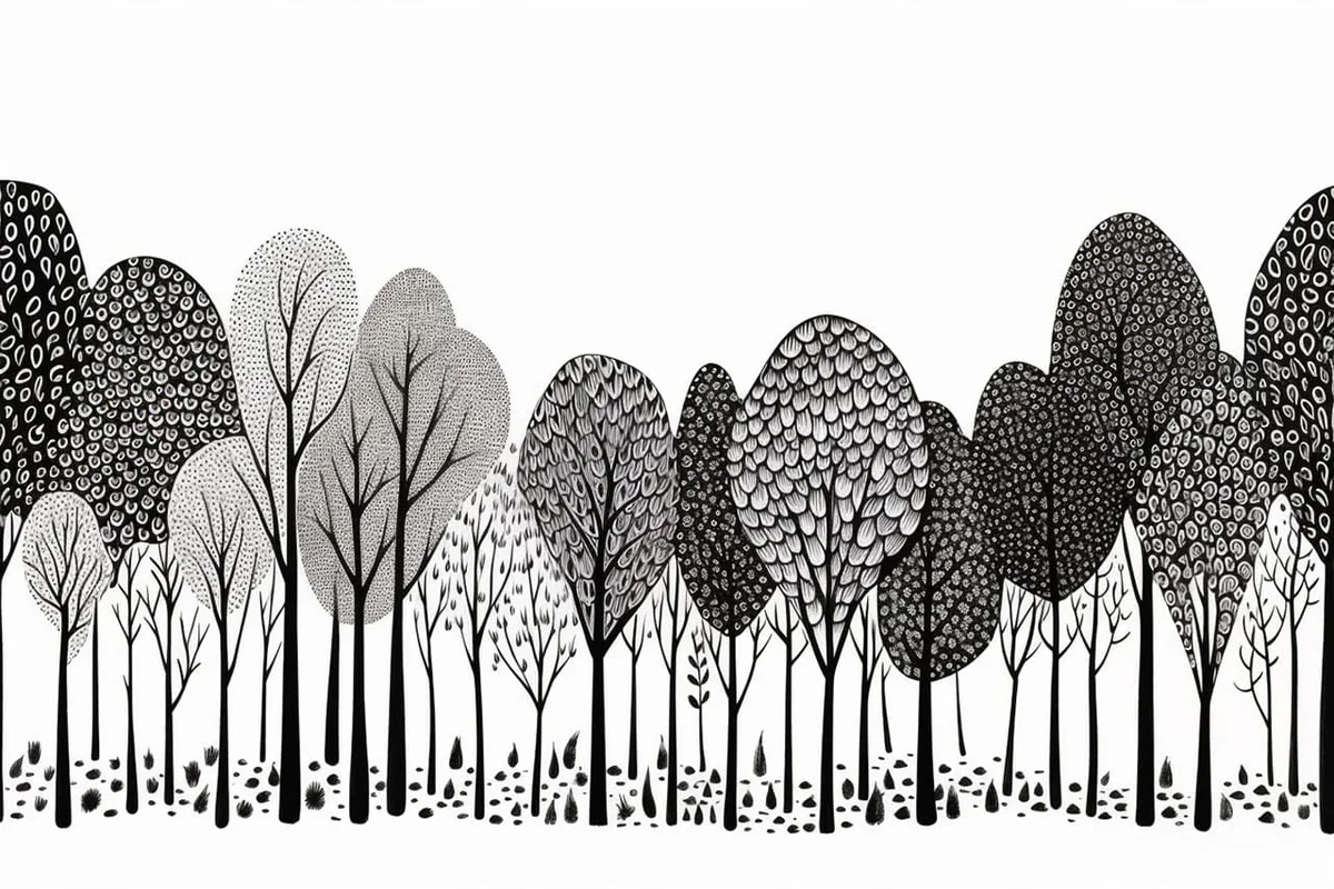 How to Draw a Forest in 6 Simple Steps