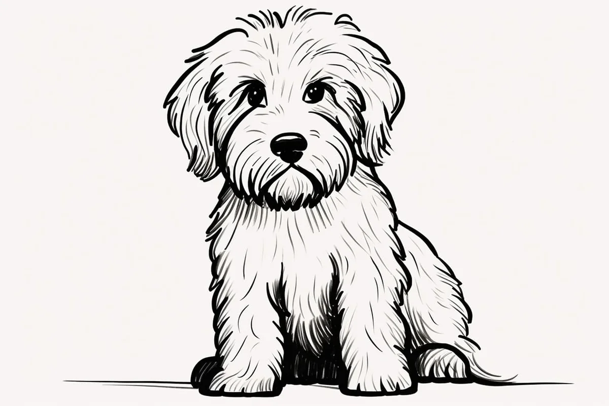 How to Draw a Goldendoodle in 9 Nifty Steps