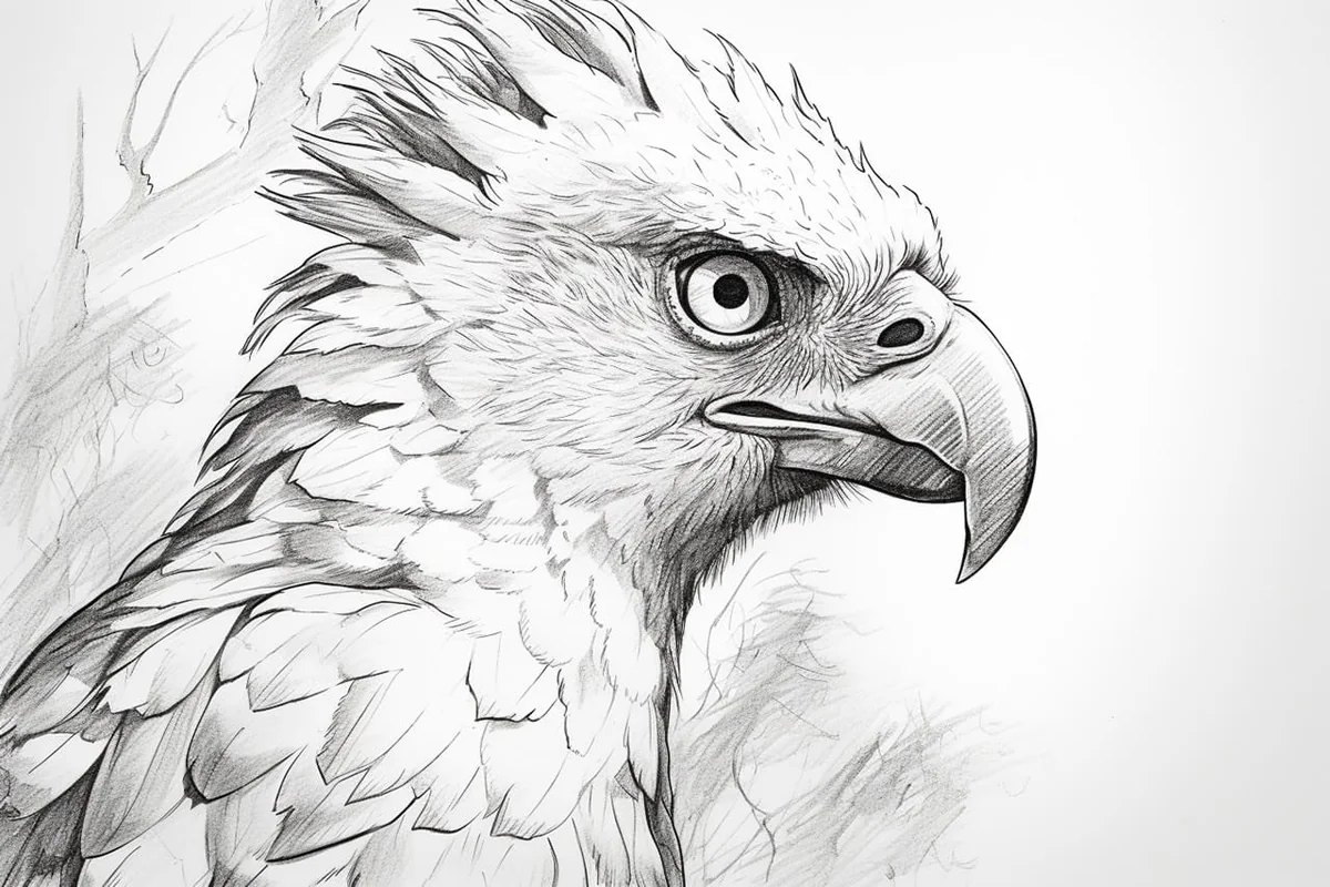 How to Draw a Harpy Eagle in 10 Simple Steps