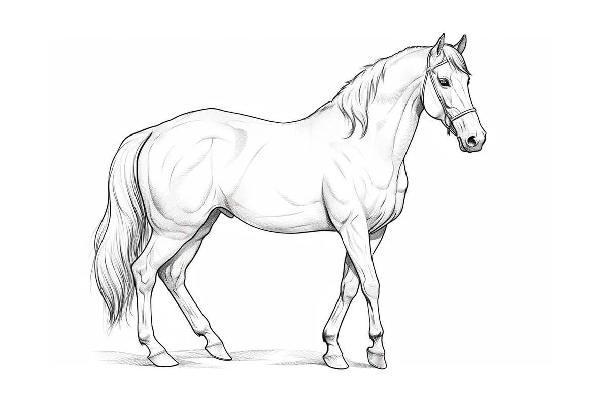 How to Draw a Horse in 5 Easy Steps