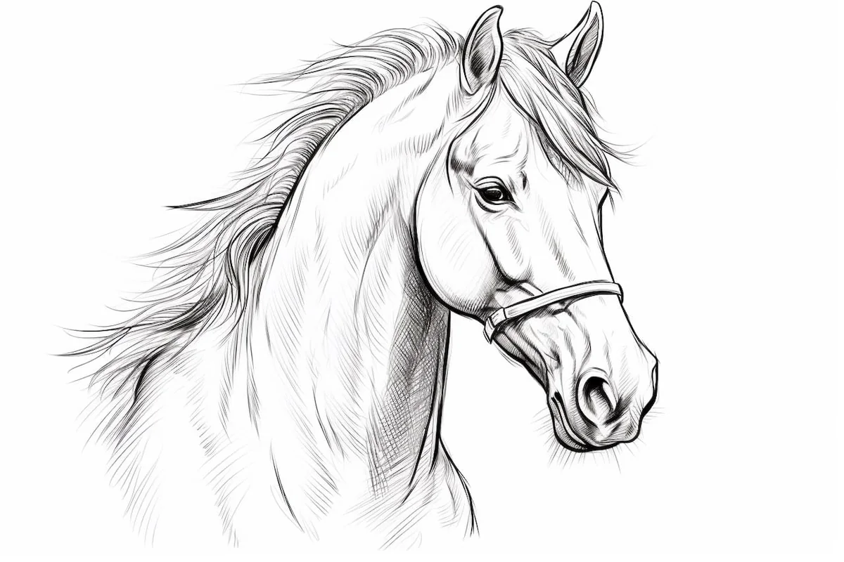 How to Draw a Horse's Head