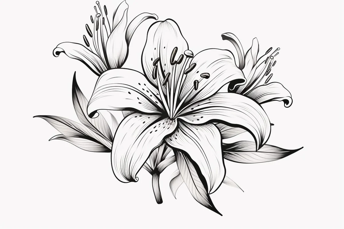 How to Draw a Lily in 7 Simple Steps