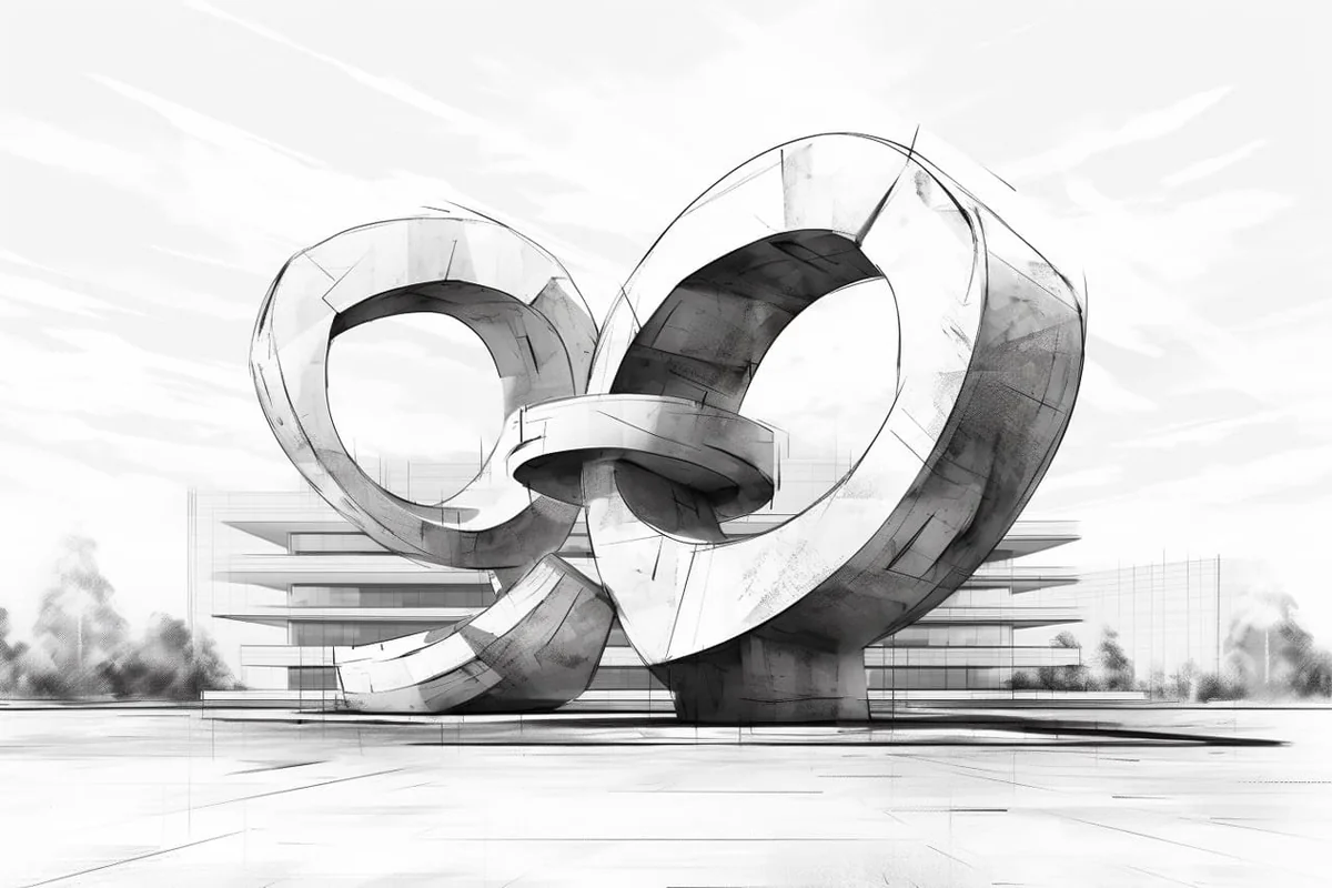How to Draw a Modern Art Sculpture in 9 Simple Steps