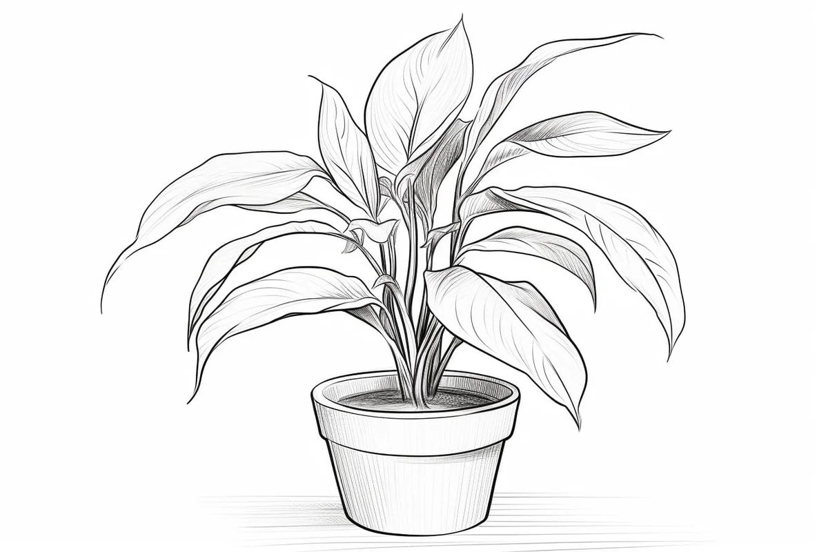 How to Draw a Plant in 6 Easy Steps