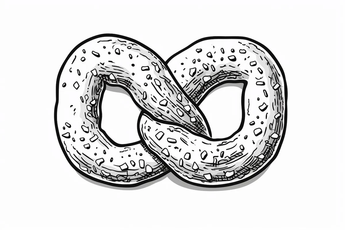 How to Draw a Pretzel in 7 Simple Steps