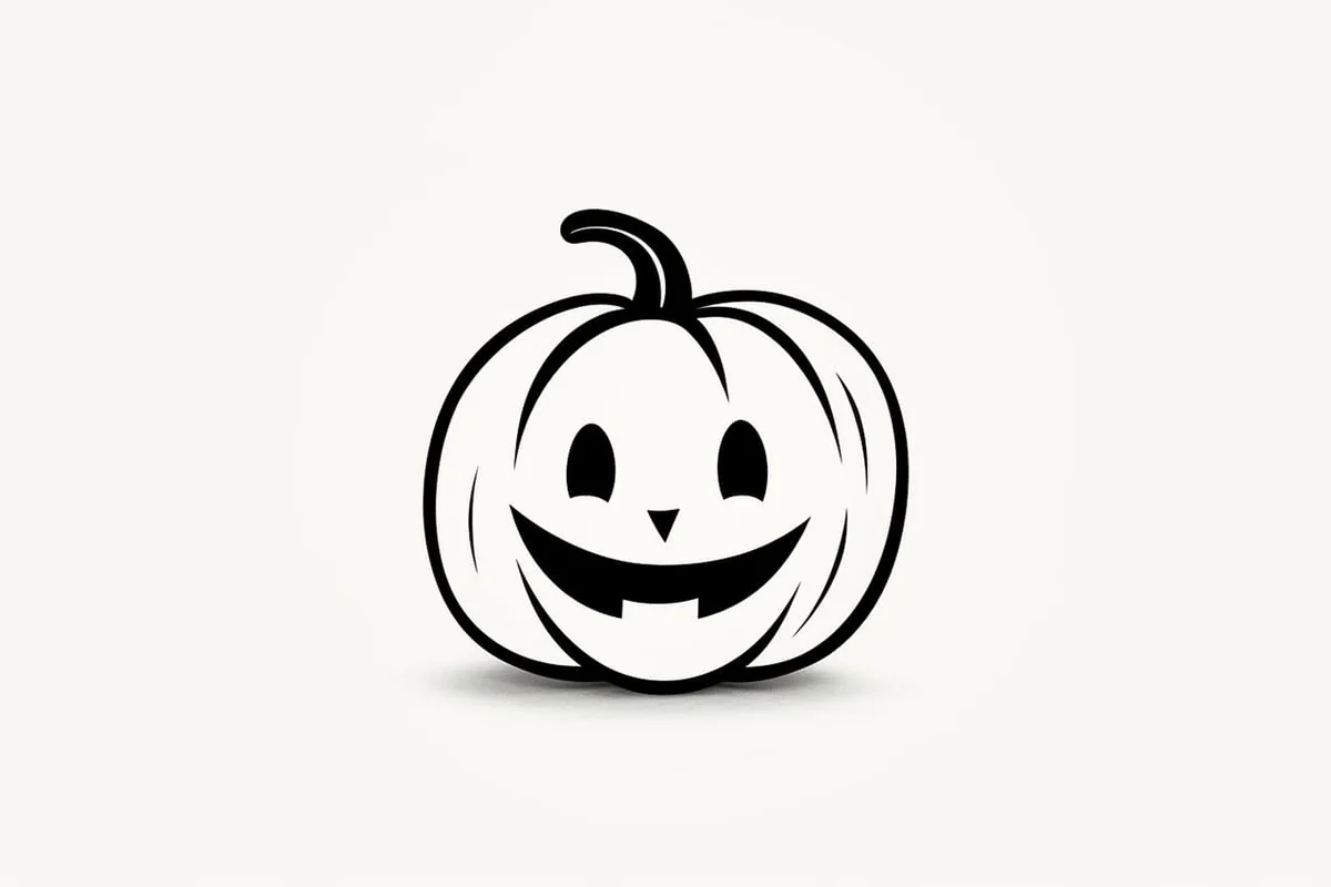 How to Draw a Pumpkin Face