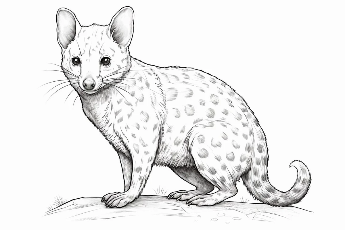How to Draw a Quoll in 8 Easy Steps