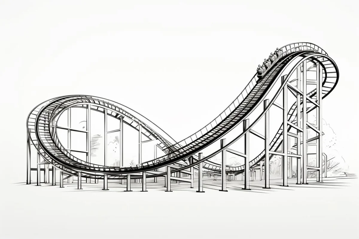 How to Draw a Roller Coaster in 6 Simple Steps