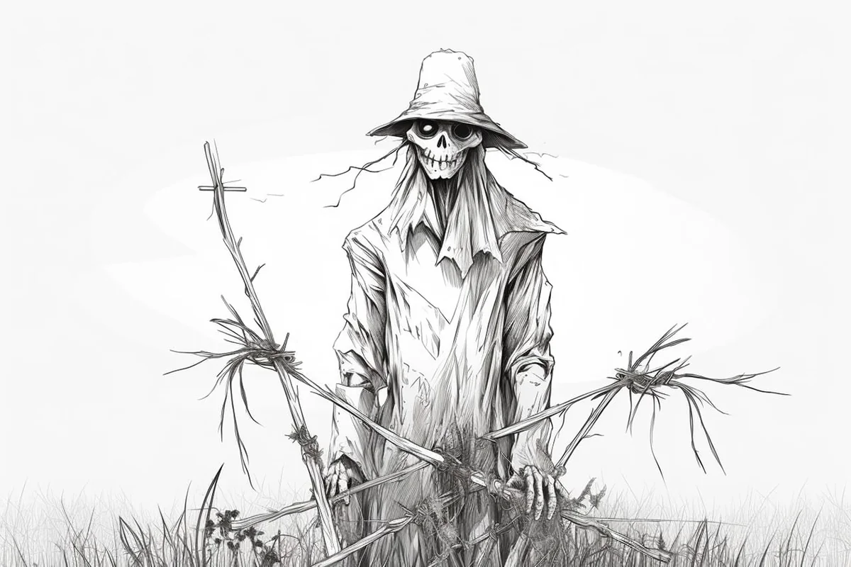 How to Draw a Scarecrow in 9 Simple Steps