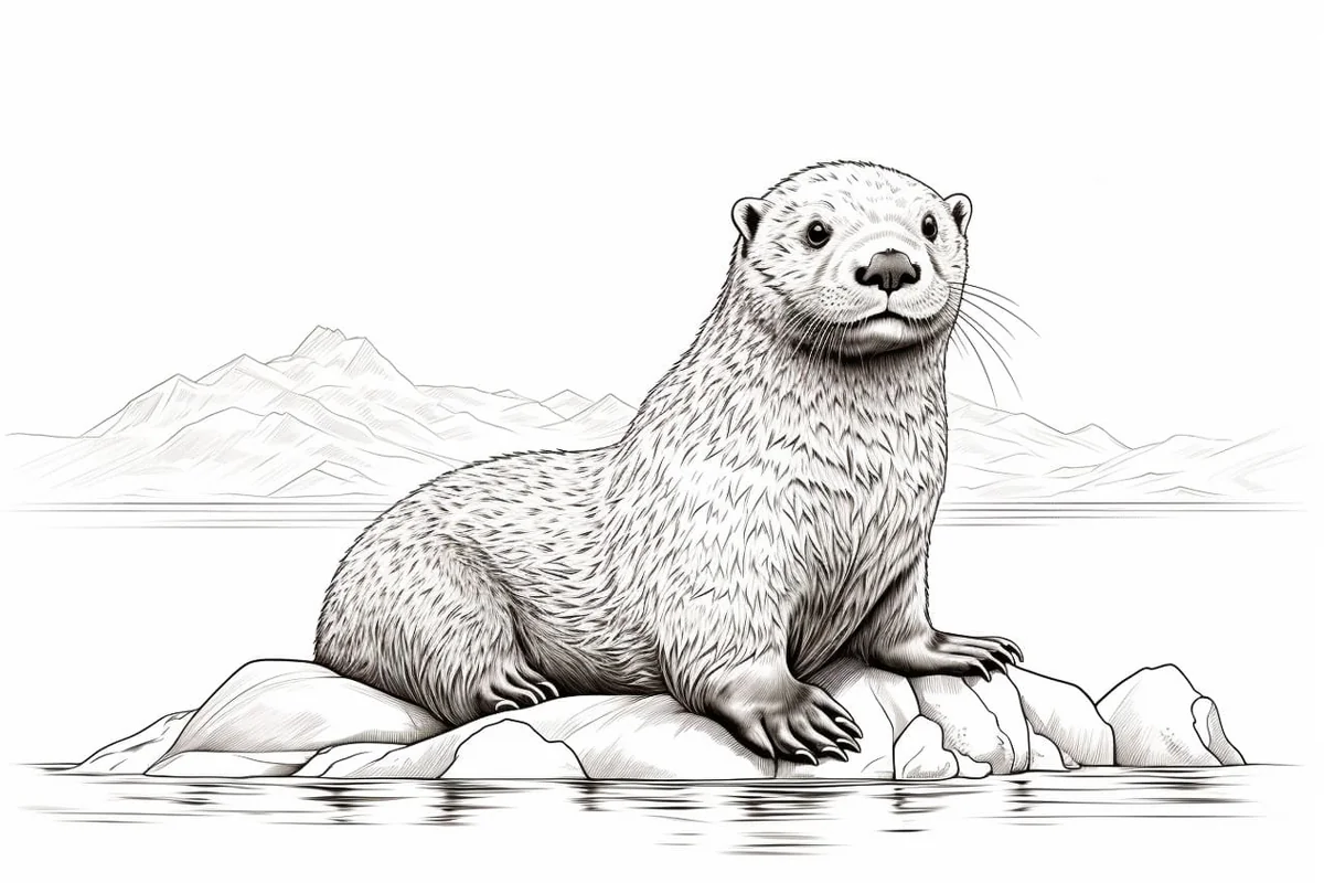 How to Draw a Sea Otter in 11 Easy Steps
