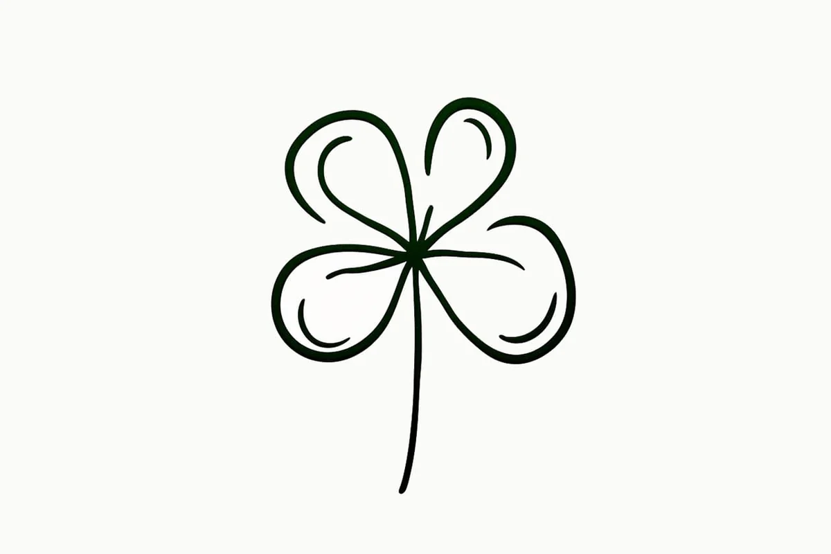How to Draw a Shamrock in 9 Simple Steps
