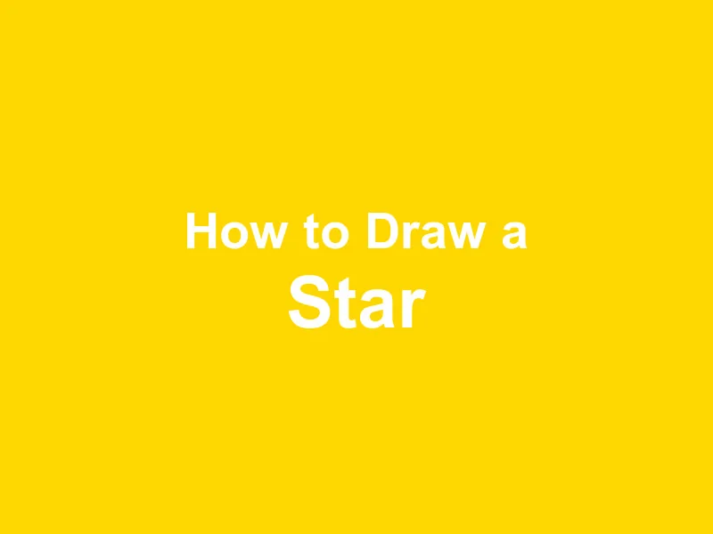 How to Draw a Star - 5-Point Stars and Beyond