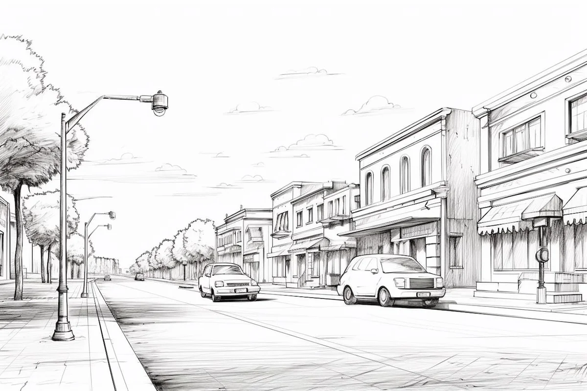 How to Draw a Street in Perspective - Complete Step-by-Step Guide