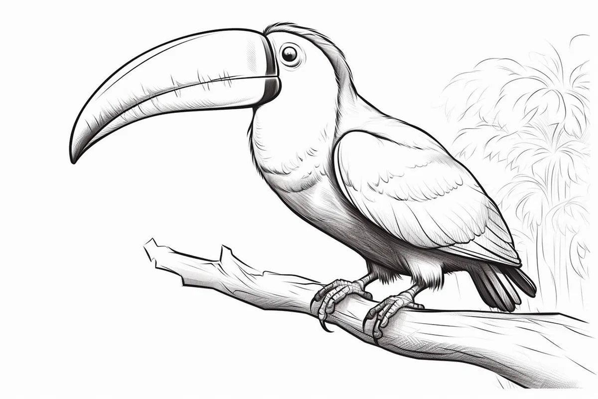 How to Draw a Toucan in 8 Easy Steps
