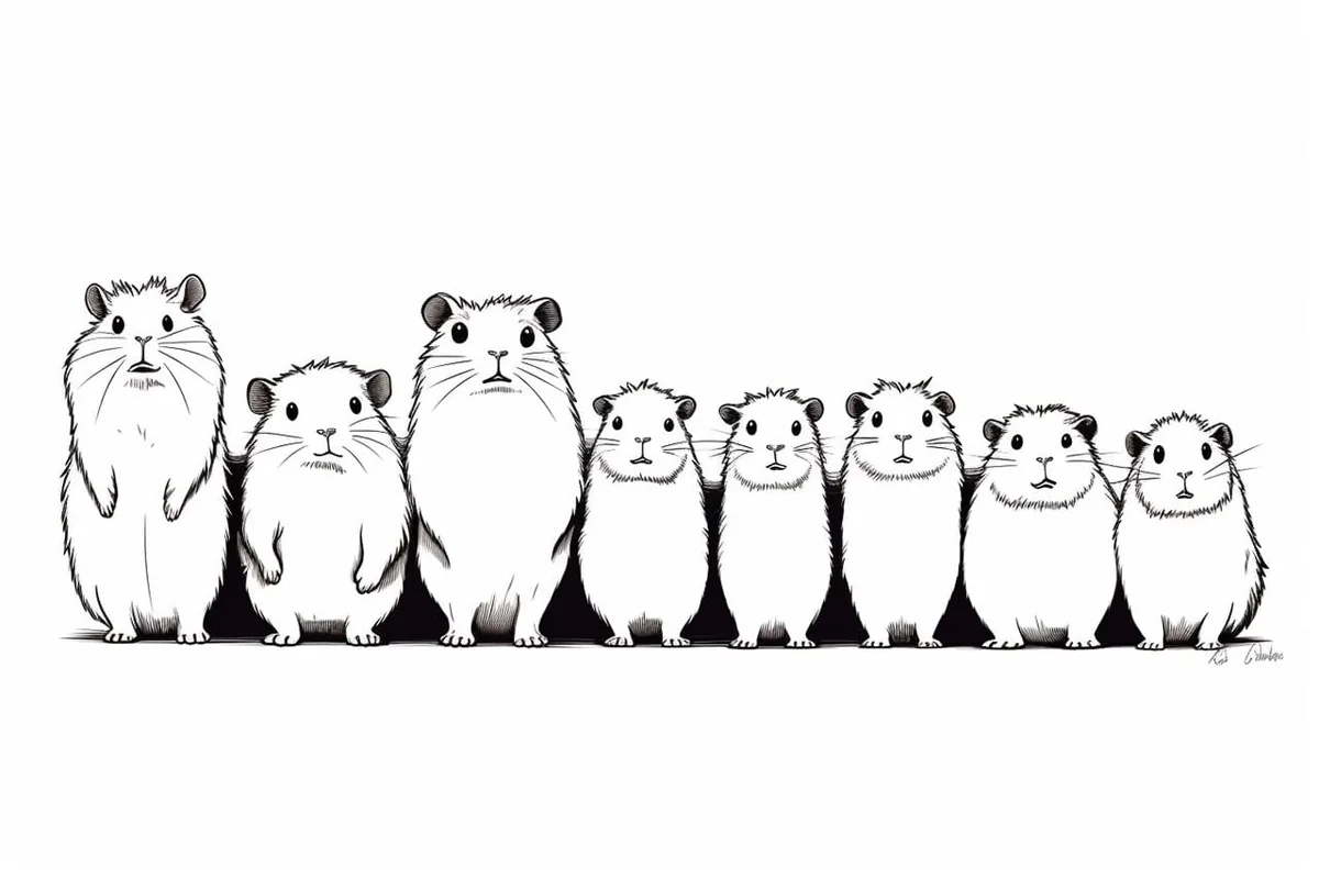 How to Draw Guinea Pigs in 7 Simple Steps