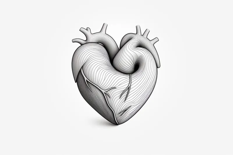 How to Draw a 3D Heart