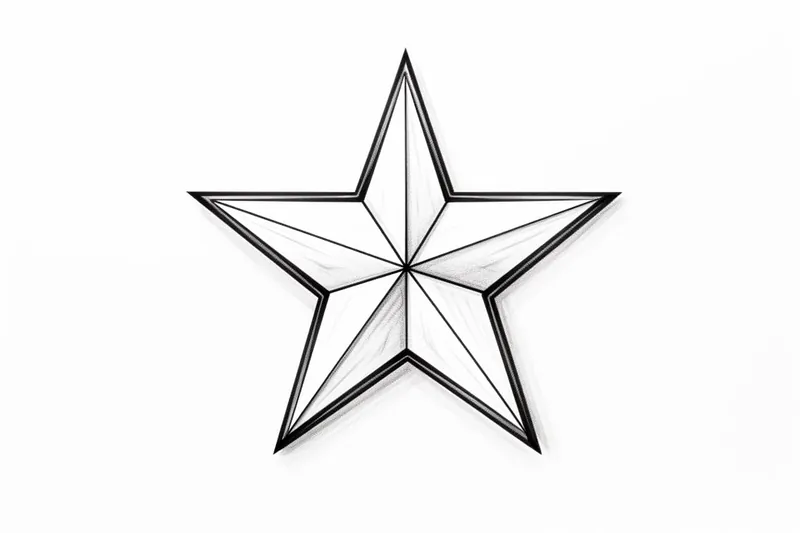 How to Draw a 5 Point Star