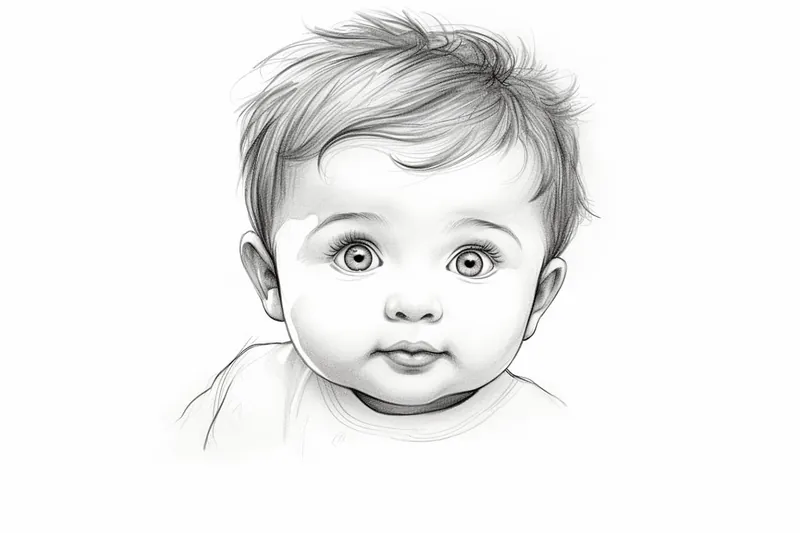 How to Draw a Baby