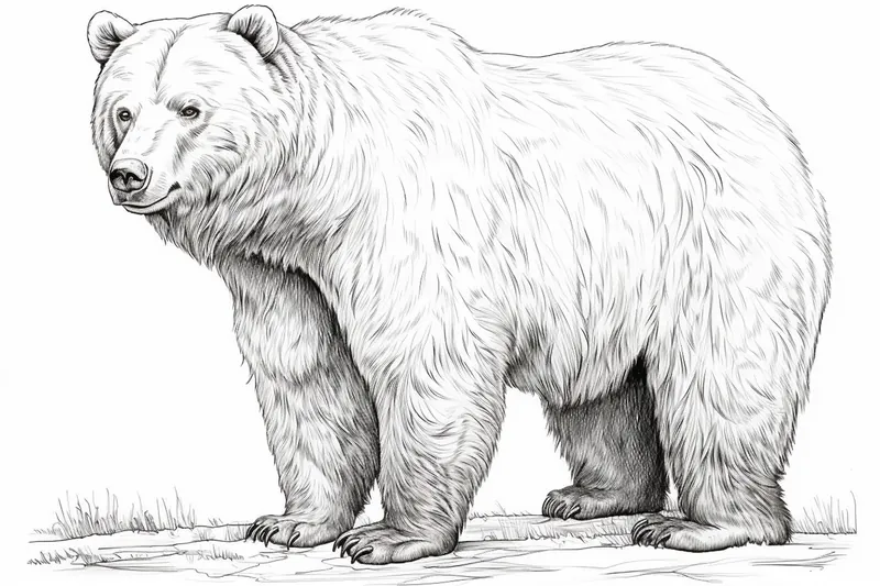 How to Draw a Bear Step by Step