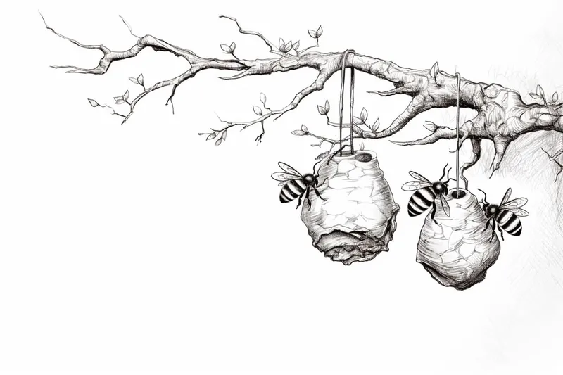 How to Draw a Beehive