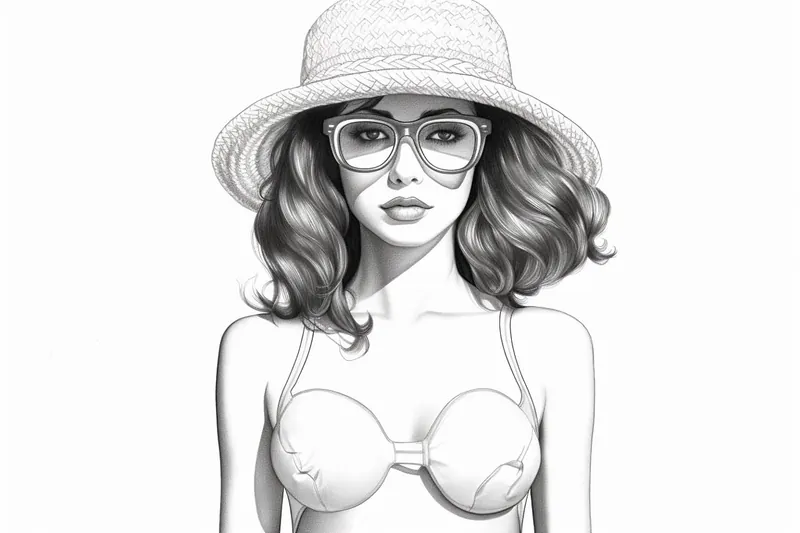 How to Draw a Bikini