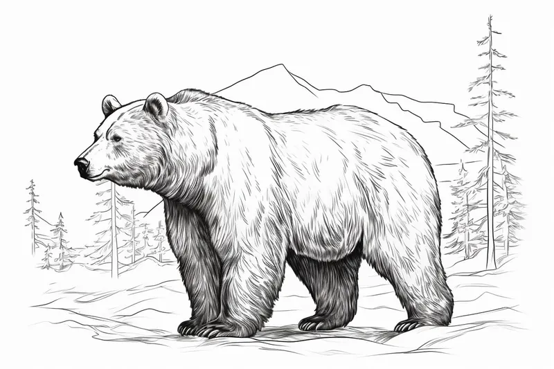 How to Draw a Black Bear