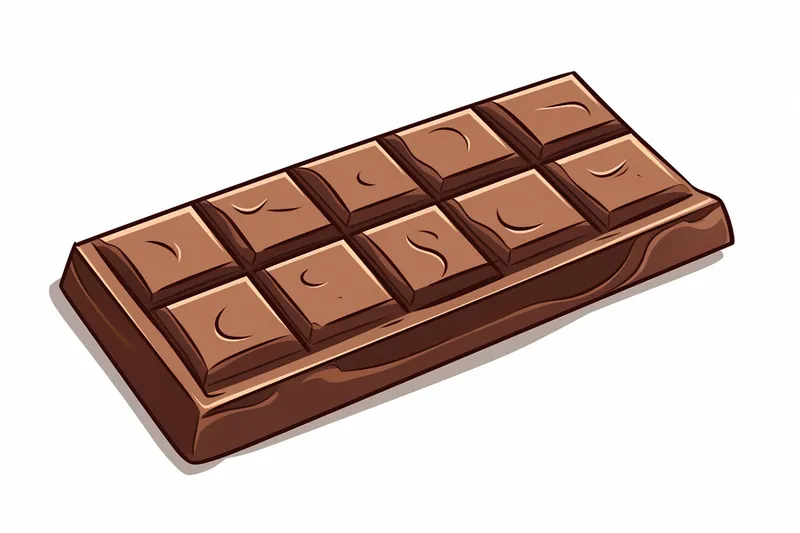 How to Draw a Chocolate Bar