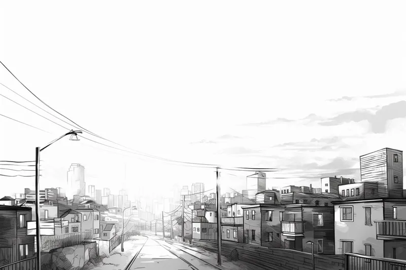 How to Draw a City at Twilight