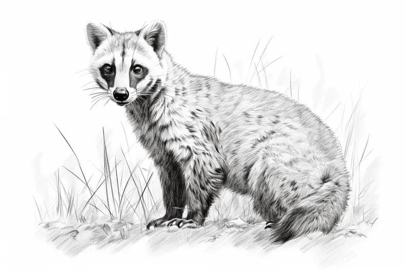 How to Draw a Coati