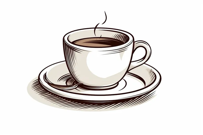 How to Draw a Coffee Cup