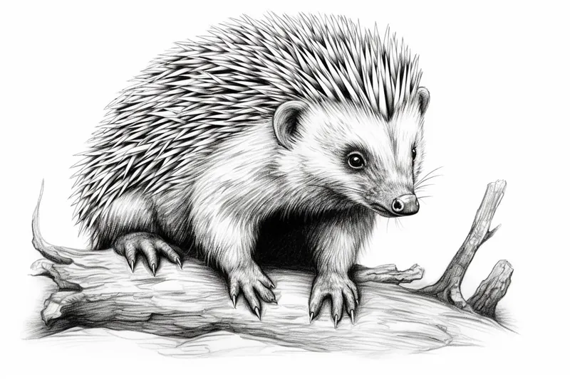 How to Draw a Echidna