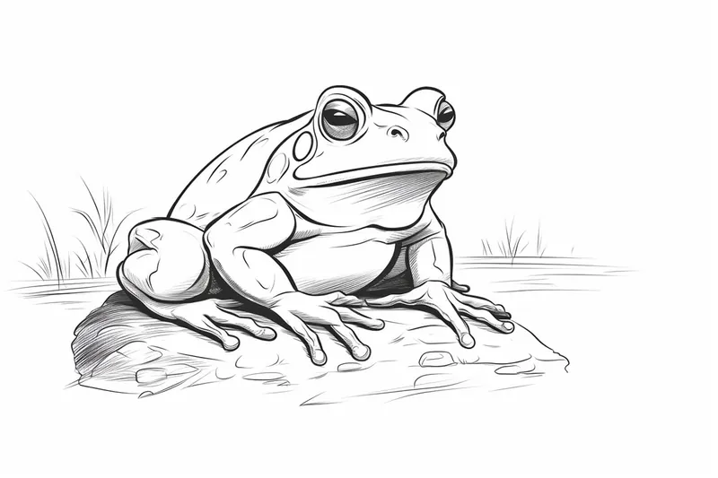 How to Draw a Frog