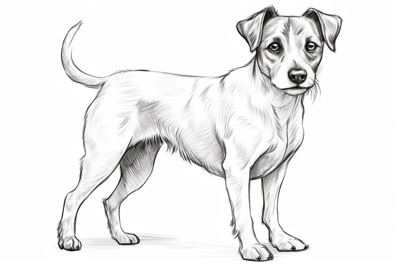 How to Draw a Jack Russell Terrier