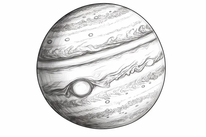 How to Draw Jupiter