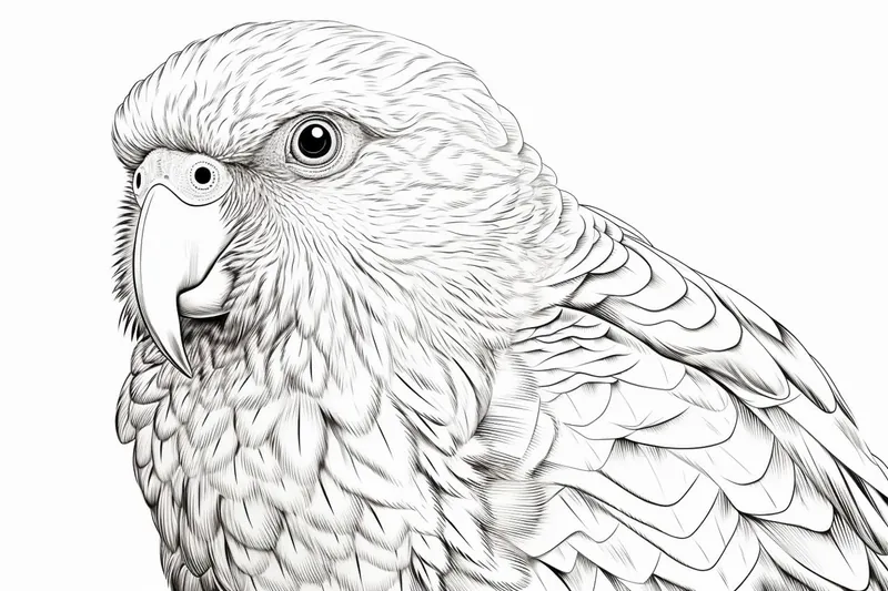 How to Draw a Kakapo