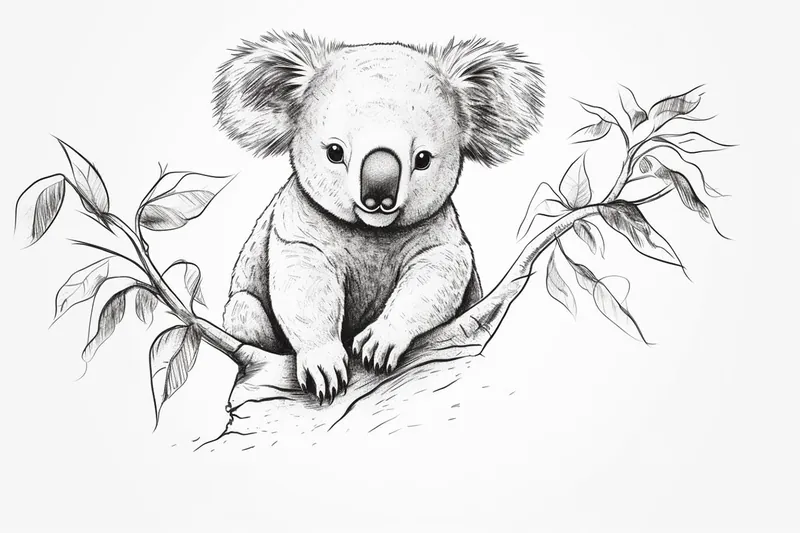 How to Draw a Koala