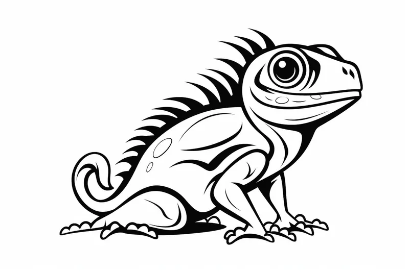 How to Draw a Lizard