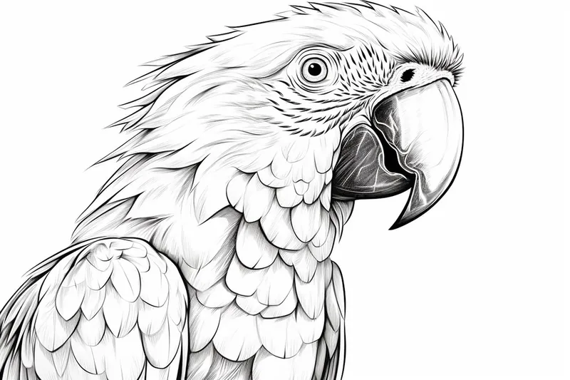 How to Draw a Macaw