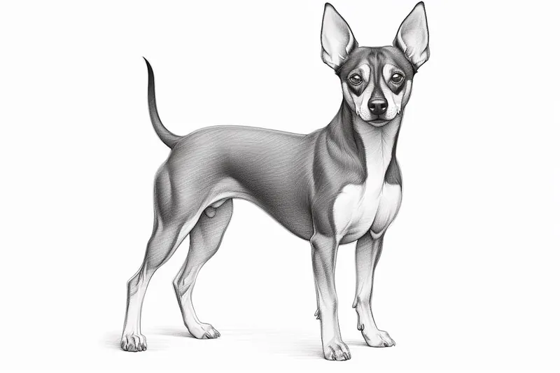 How to Draw a Manchester Terrier