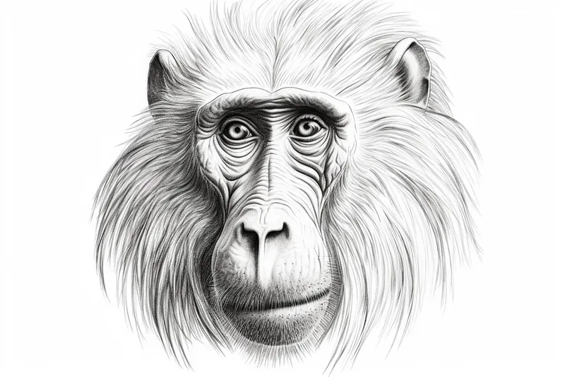 How to Draw a Mandrill