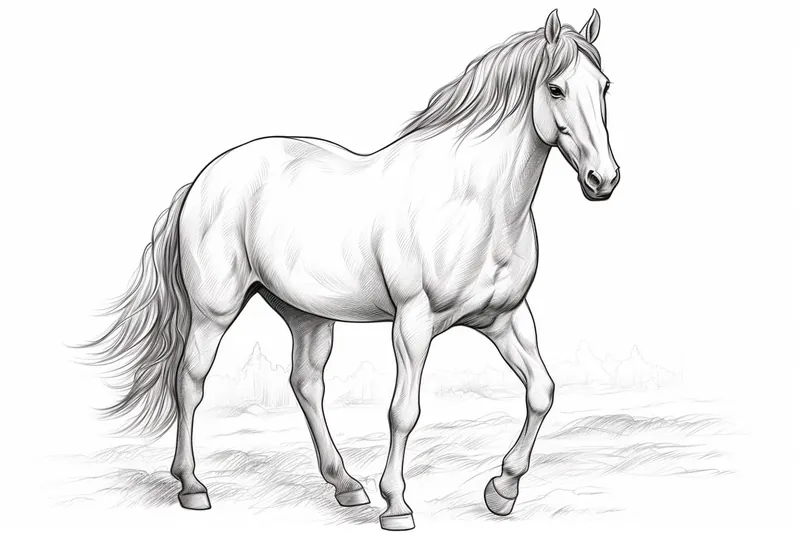 How to Draw a Mustang